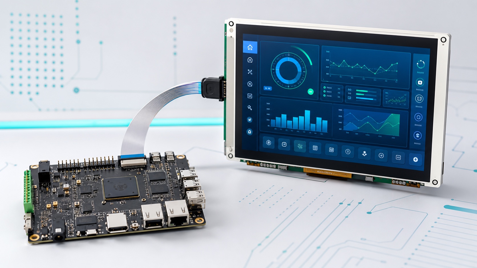 Android SBC and Display Integration for Smart Connected Devices